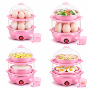 egg boiler/poacher/cooker/electric steamer (2 layer
