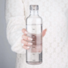 borosilicate glass water bottle with airtight lid | 500ml | 4 color options