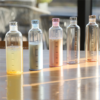 borosilicate glass water bottle with airtight lid | 500ml | 4 color options