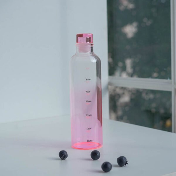 borosilicate glass water bottle with airtight lid | 500ml | 4 color options