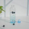 borosilicate glass water bottle with airtight lid | 500ml | 4 color options
