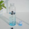 borosilicate glass water bottle with airtight lid | 500ml | 4 color options