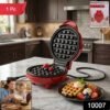 mini waffle maker non stick, compact & easy to use chef's embrace mini waffle maker non stick, compact & easy to use chef's embrace