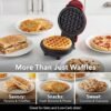 mini waffle maker non stick, compact & easy to use chef's embrace mini waffle maker non stick, compact & easy to use chef's embrace