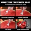 smart 2 in 1 watermelon cube cutter with integrated serving fork smart 2 in 1 watermelon cube cutter with integrated serving fork