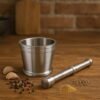 premium quality stainless steel khalbatta / okhli musal for kitchen premium quality stainless steel khalbatta / okhli musal for kitchen