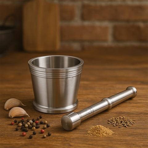 premium quality stainless steel khalbatta / okhli musal for kitchen premium quality stainless steel khalbatta / okhli musal for kitchen